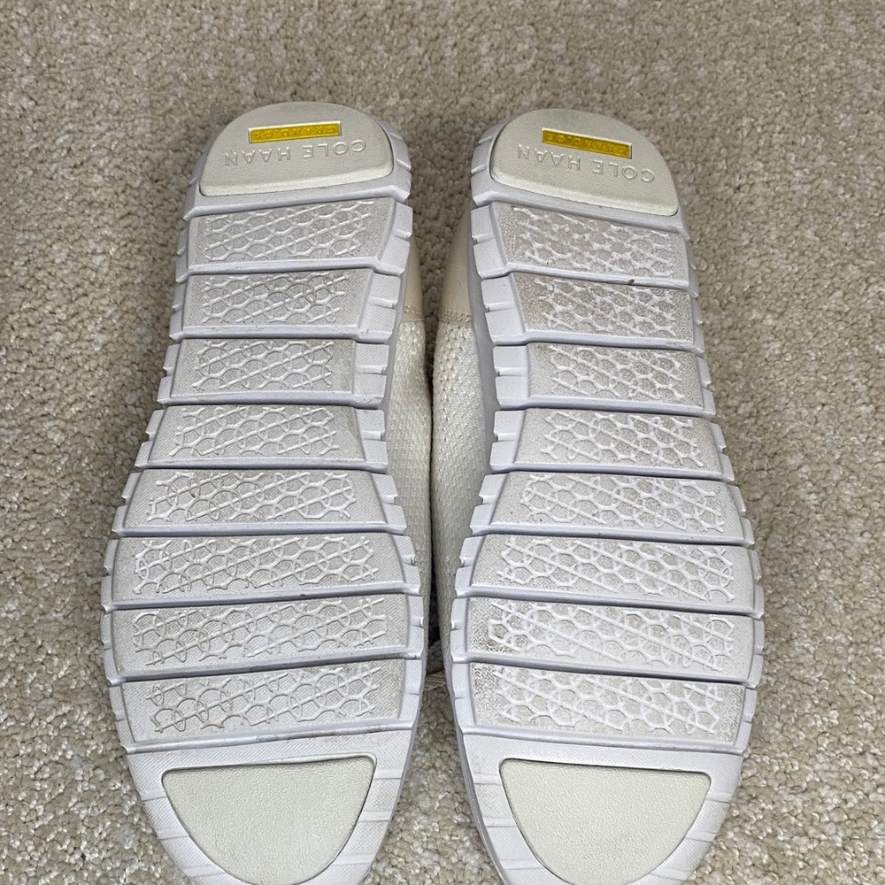 Cole Haan Women's Cream and White Sneakers Size 7B - Picture 10 of 14